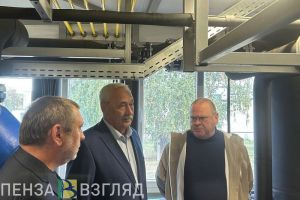 Губернатор Пензенской области осмотрел модульную котельную в селе Старая Каменка