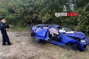 Появились кадры с места смертельного ДТП в Пензе