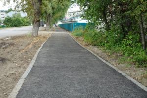 В Никольске обновили пешеходную зону на улице Белинского