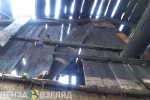 Прыжок пенсионерки со второго этажа горящего дома в Пензе попал на видео