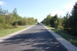 В Мокшанском районе отремонтировали дорогу между селами Михайловка и Знаменское