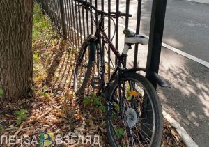 В Кузнецком районе автомобилистка сбила мужчину на велосипеде