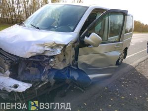 В Пензенской области женщина пострадала после жесткого ДТП на трассе