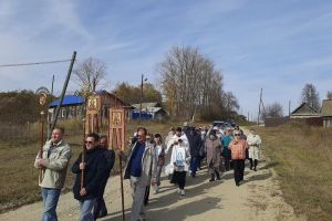 В Городищенском районе освятили часовню в честь Николая Чудотворца