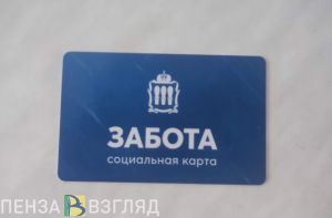В Пензе 873 многодетные семьи пользуются социальной картой «Забота»
