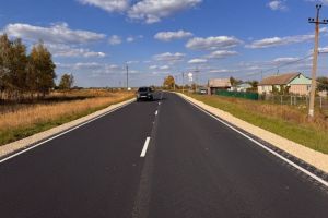 В Пензенской области отремонтированы 2 участка дороги «Лунино-Исса»