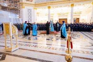 В Спасском кафедральном соборе Пензы прошла церемония верстания казаков