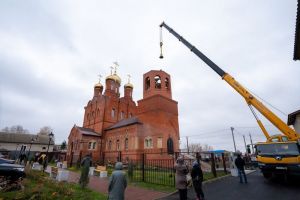 В Пензенской области освятили колокол для храма