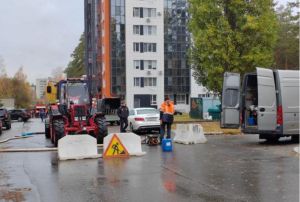 В Заречном центральный парк затопило канализационными стоками