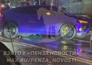 В Пензе в ДТП попали Lamborghini и Volkswagen