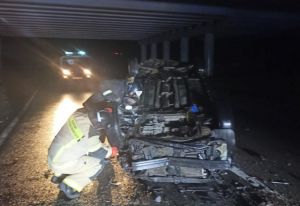 Появились кадры жесткого ДТП на трассе в Пензенской области