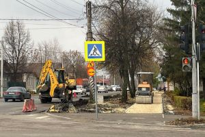 В Кузнецке продолжается ремонт дорог на нескольких участках