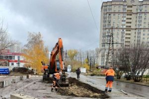 В Пензе в районе улицы Ново-Казанской строят магистральный водопровод