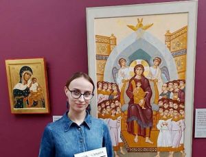 Работу пензячки оценили на фестивале церковного искусства