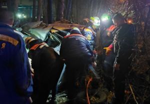 Опубликовано фото с места ДТП с тремя пострадавшими пензенцами