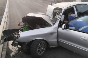 В Пензе произошло жесткое ДТП с пострадавшими