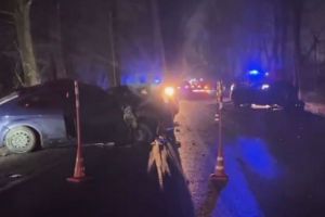 Опубликовано видео с места ДТП под Кузнецком, где погибли двое