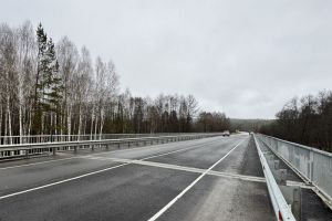 В Никольском районе ввели в эксплуатацию мост через реку Айва
