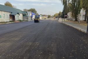 В Неверкино благоустроили пешеходную зону на улице Куйбышева