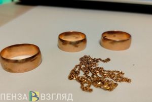 Жительнице Пензенской области вынесли приговор за кражу золотых колец у подруги