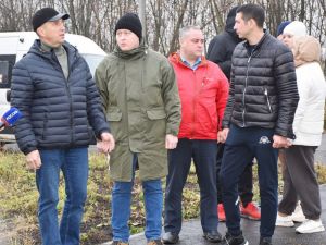 Денисов проверил благоустройство в Октябрьском районе Пензы