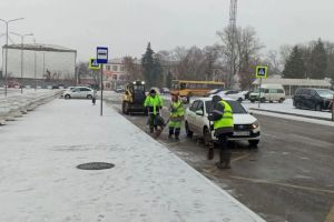 26 комбинированных машин вышли на дороги Пензы из-за выпавшего снега
