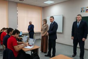 В школе села Студенки Белинского района открыли агротехнологический класс