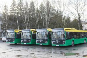 В Заречном четыре новых автобуса вышли на маршруты