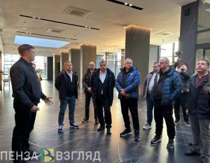 Делегация из Беларуси посетила жилой комплекс на Западной поляне в Пензе