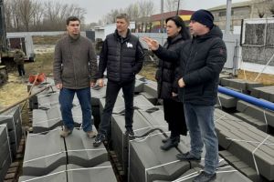 Агафонов с проверками посетил объекты строительства в Кузнецке