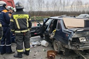 ГБУ «ППСЦ» опубликовало фото с места смертельной аварии в Пензенской области