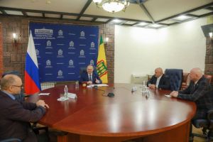 Мельниченко встретился с делегацией из Северной Осетии