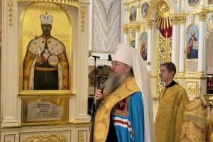 В Пензенском соборе установили памятную доску Николаю II