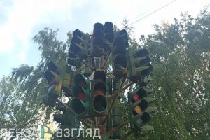 В Пензе не планируется ремонт «Светофорного дерева»