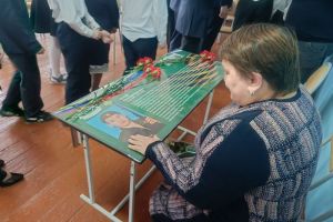В Пензенском районе открыли «Парту Героя» в честь земляка Николая Гусева