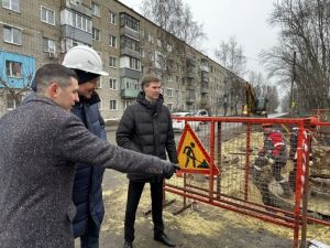 В Пензе проводят замену водопровода на улице Пушанина