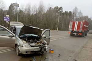 В Пензенской области в ДТП на трассе пострадала женщина