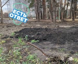 Пензенцев беспокоит торчащая арматура в сквере «Семейный»