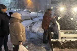 В Пензе из-за метели ночью перевели светофоры на мигающий режим