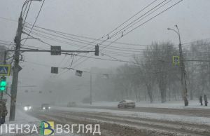 В Пензе часть светофоров ночью переводили в желтый мигающий режим