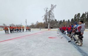 В Сердобском районе состоялся хоккейный турнир в память об участнике СВО