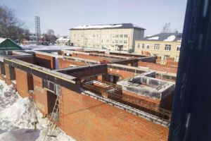 Около строящегося корпуса Земетчинской районной больницы возвели котельную