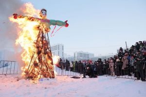Широкую Масленицу в «Арбековской заставе» встретили более 6 000 пензенцев (0+)