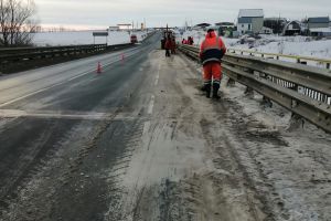 В Пензенской области федеральные трассы готовят к прохождению паводка