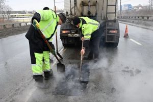 В Пензе с начала 2026 года восстановили около тысячи квадратных метров дорог