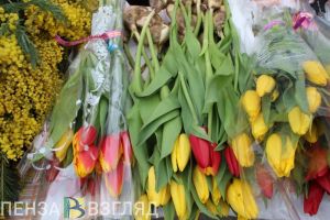 Пензенцев предупредили о подорожании цветов на 20% по всей стране перед 8 Марта