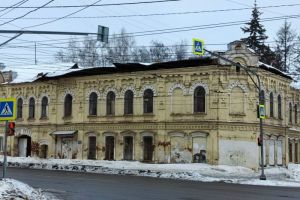 В Пензе частично обрушилась кровля объекта культурного наследия