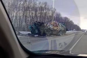 Появилось видео с места ДТП на трассе «Тамбов — Пенза», где погиб человек