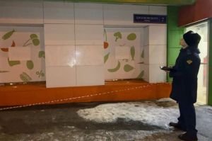Появились кадры с места падения наледи на пожилую пензячку в Пензе