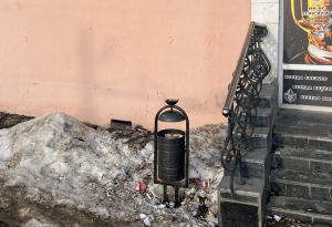 В Пензе составили протоколы за нарушение благоустройства на ул. Суворова